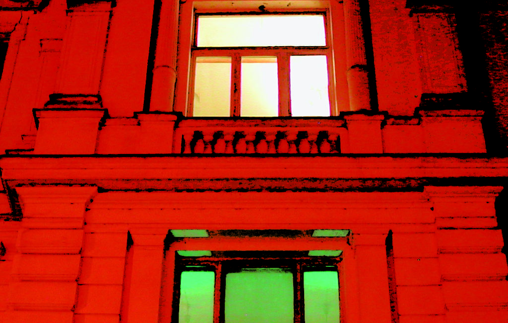 Lichtinstallation Friedrichstrasse 22