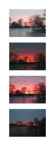 2006_Sonnenaufgang Schlossbrücke_60x158